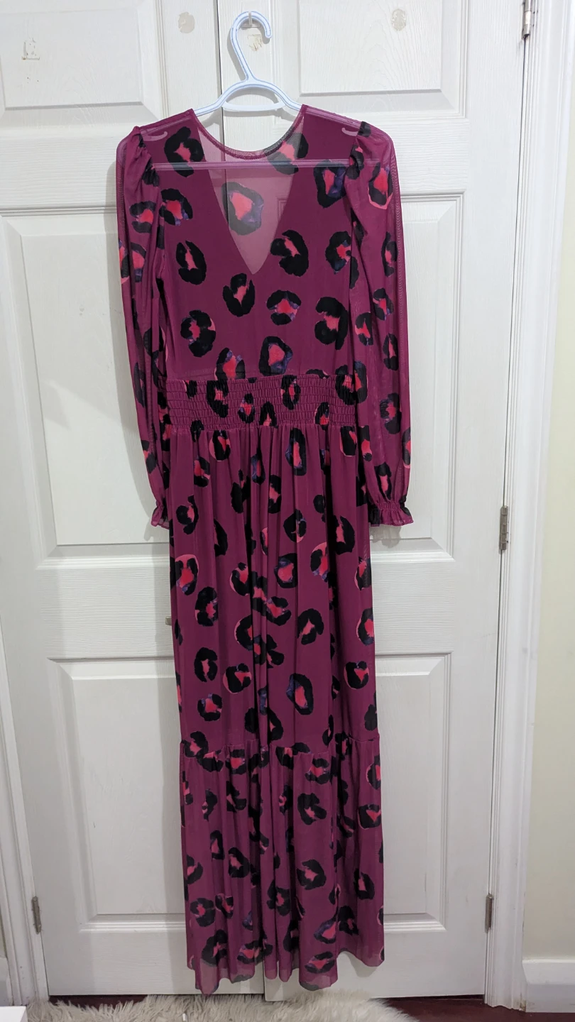Leopard Print Maxi Dress - Size Small-Medium (Imported-Brazil) - photo 2