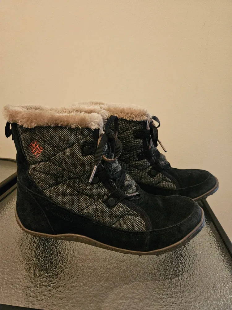 Columbia Black Winter Boots