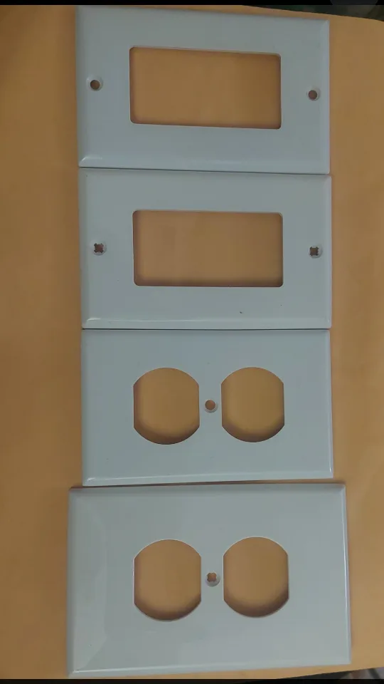 Wall Outlet Plates #cleanout