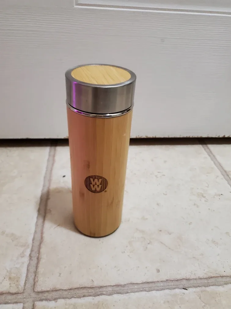 Bamboo Tumbler with Stainless Steel Lid #Cleanout