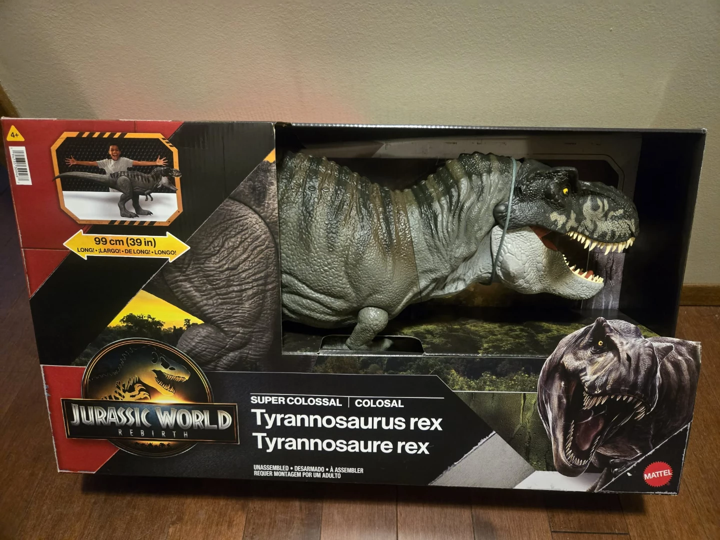 Jurassic World Super Colossal Tyrannosaurus Rex - New