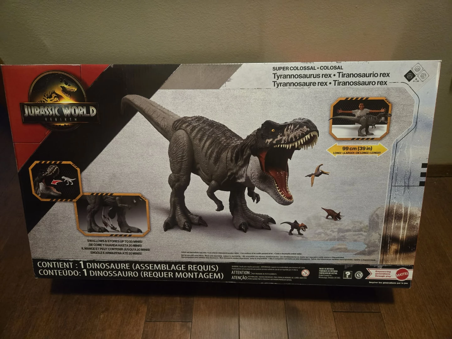 Jurassic World Super Colossal Tyrannosaurus Rex - New - photo 2