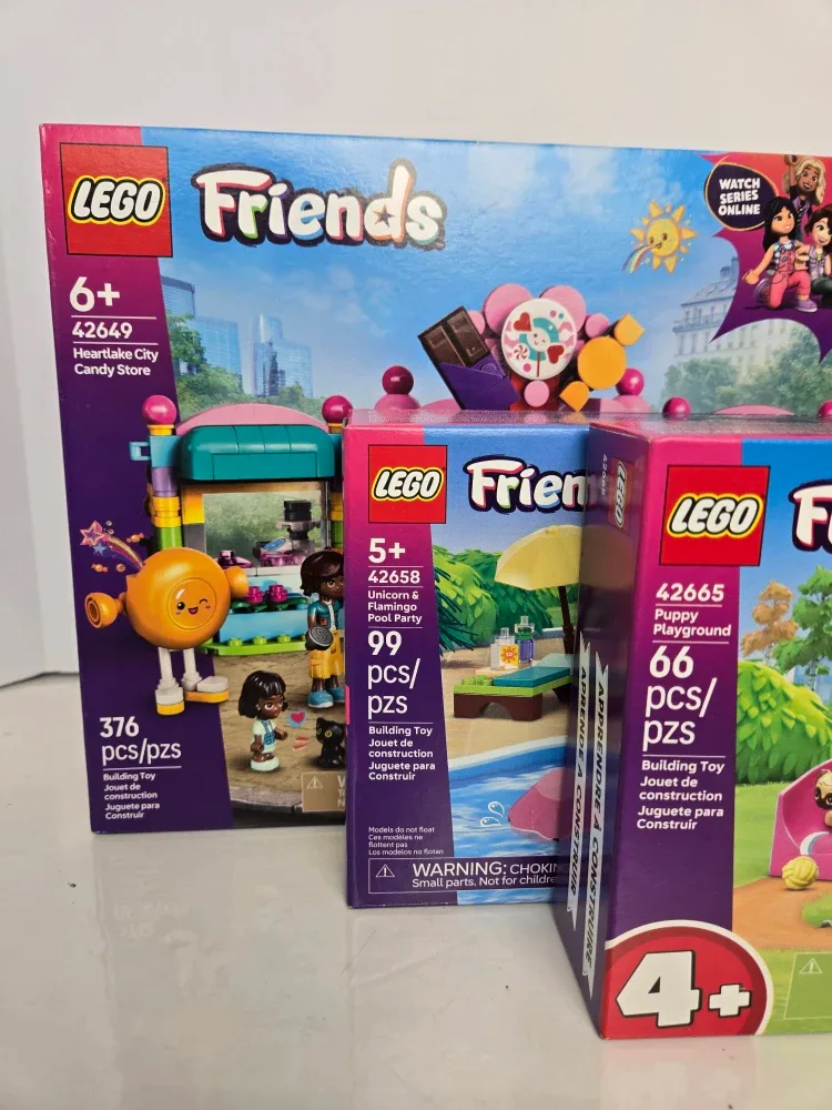 3 brand new sealed lego playsets  42649, 42658, 42665 image indicator(7)