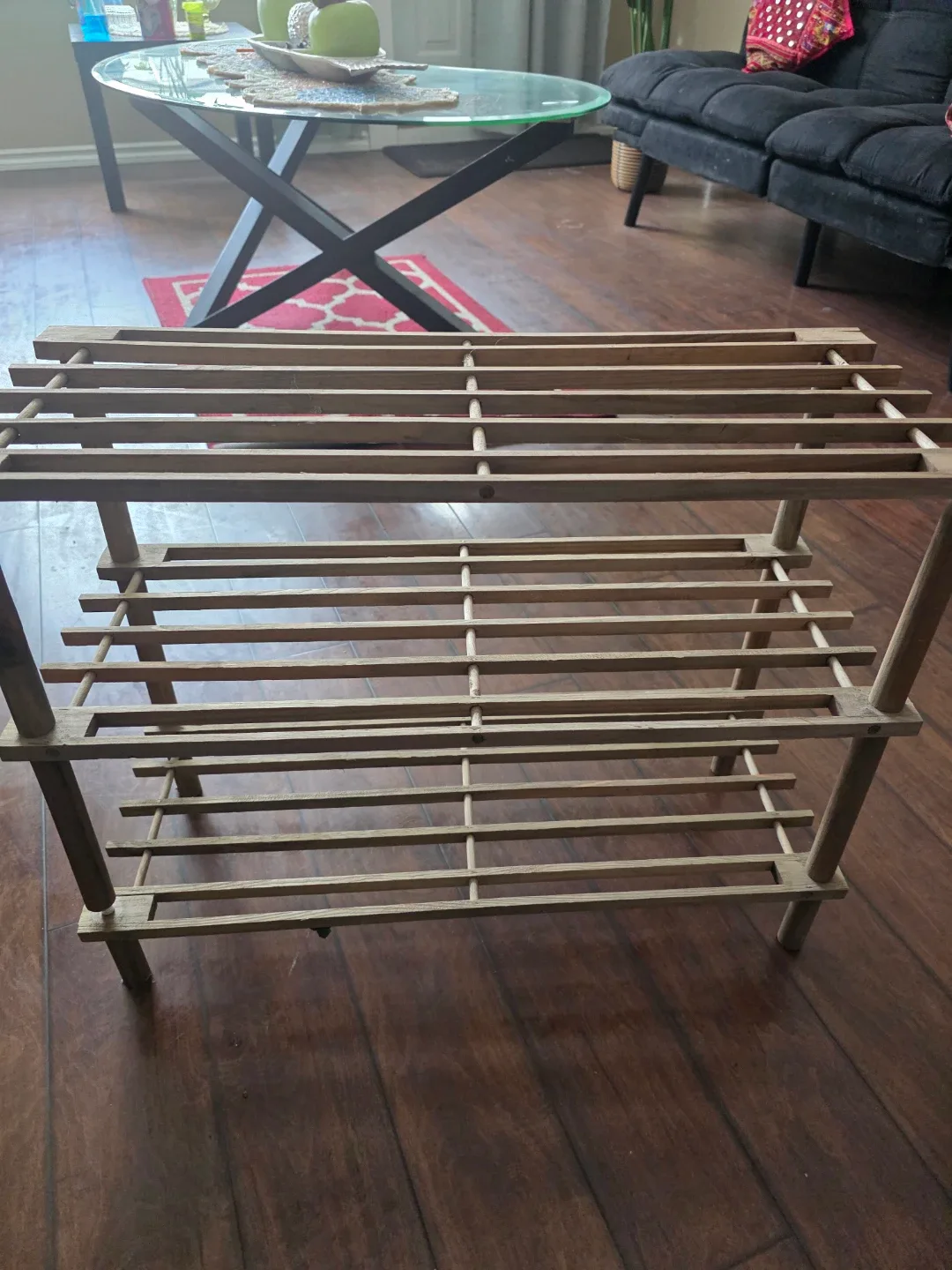 Wooden Shoe Rack image indicator(2)