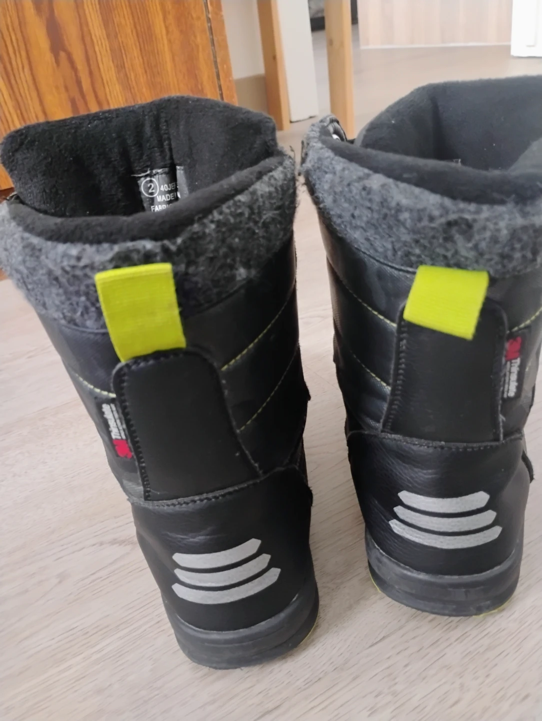 Black Winter Boots - George -Size 2 - photo 5