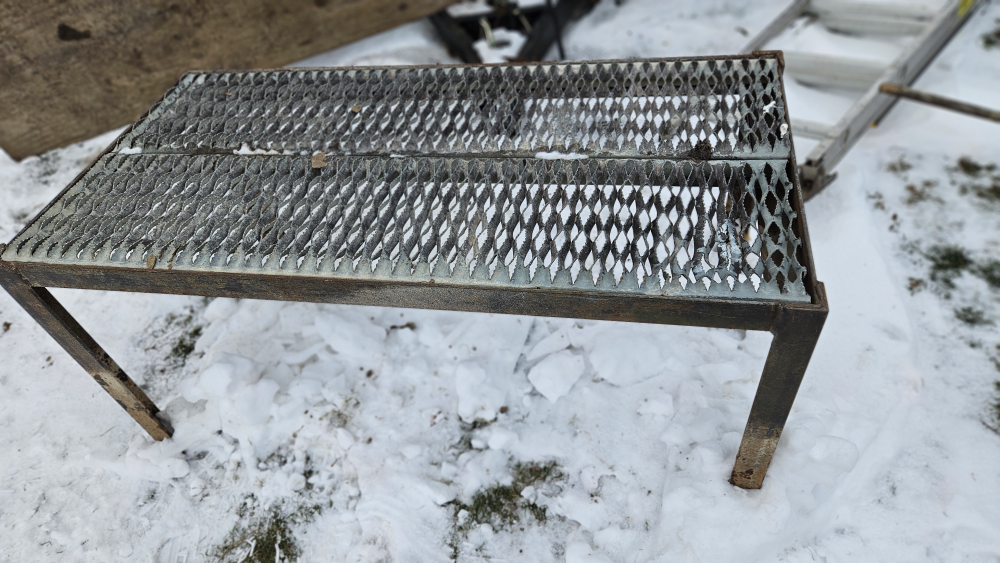 Heavy duty metal table 4×2ft - photo 4