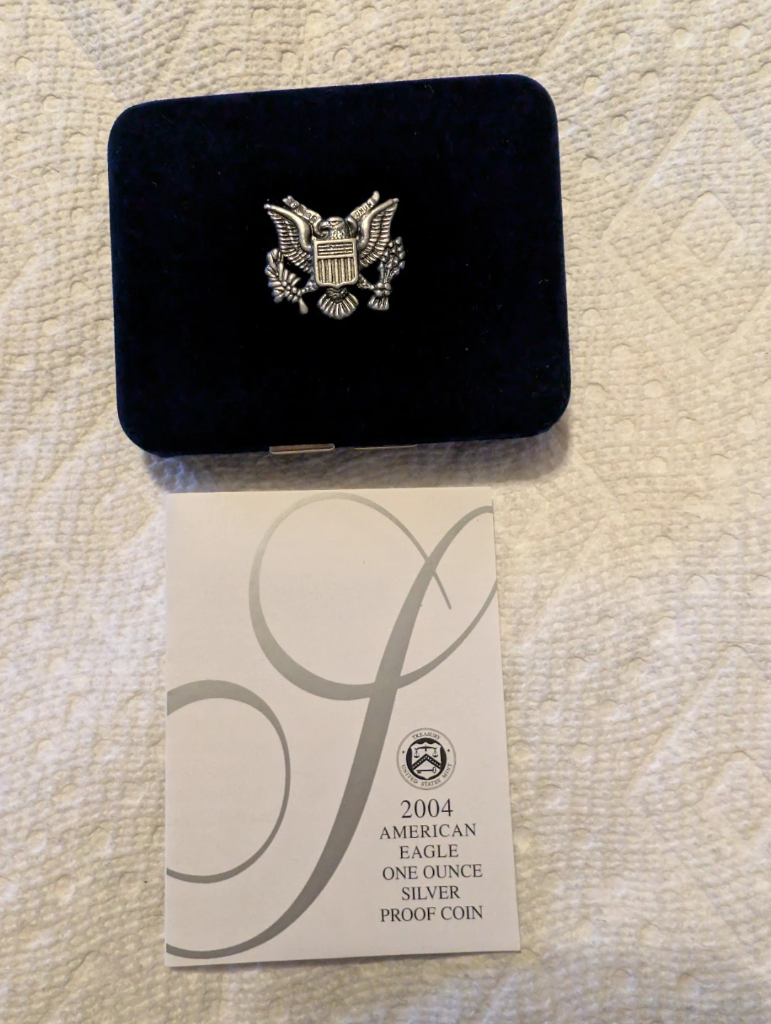 2004 Silver American Eagle One Dollar Proof Coin - photo 2