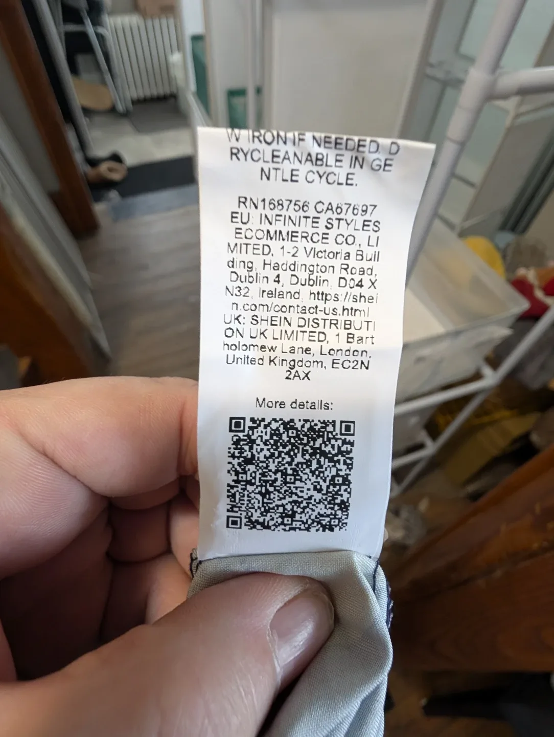 Shein Curve 1XL Maxi Dress - Blue & Green image indicator(5)