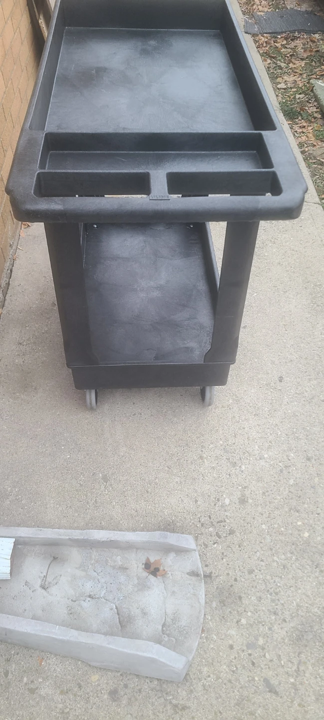 Uline Black Utility Cart - photo 3