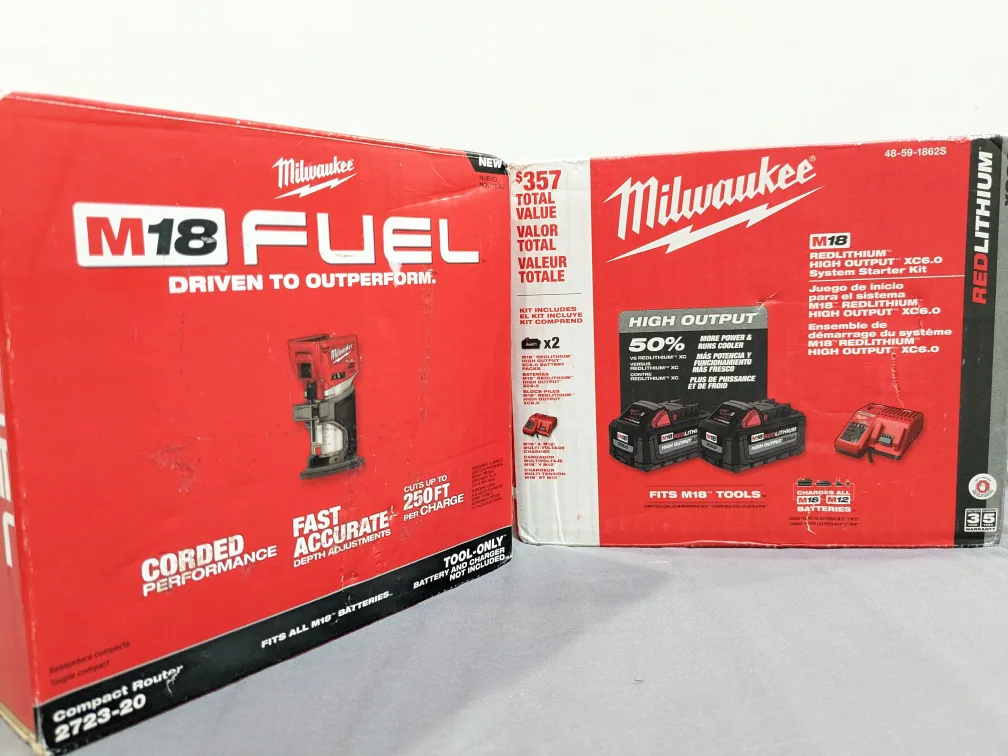 M18 Milwaukee FUEL Router PRO - Combo Kit