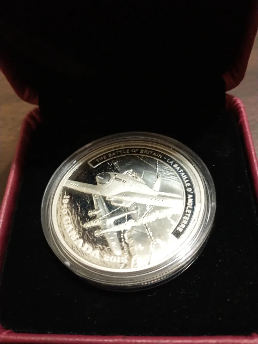 $20 RCM Second World War series - Battle of Britain proof silver image indicator(7)