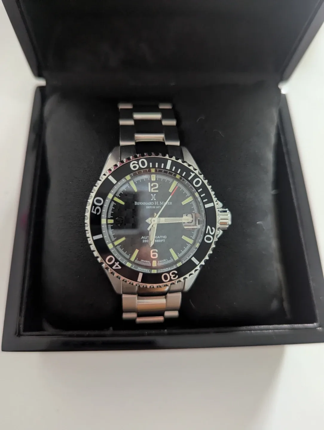 Bernhard H. Mayer Automatic 200M Watch