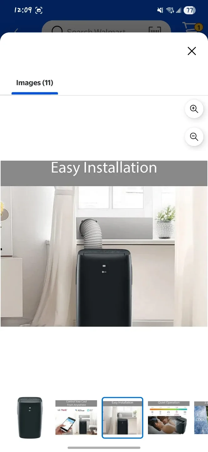 LG LP0821GSSM Portable Air Conditioner image indicator(3)