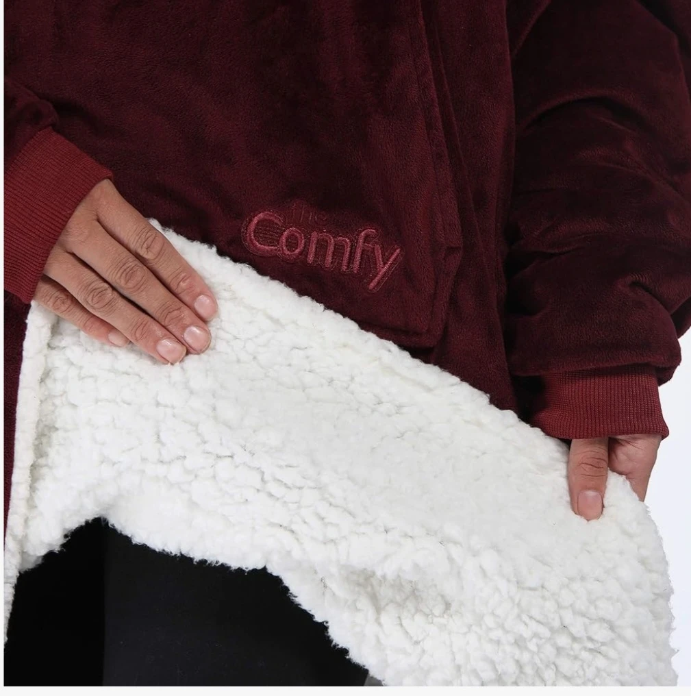 The Comfy Original Wearable Blanket - Burgundy - photo 3