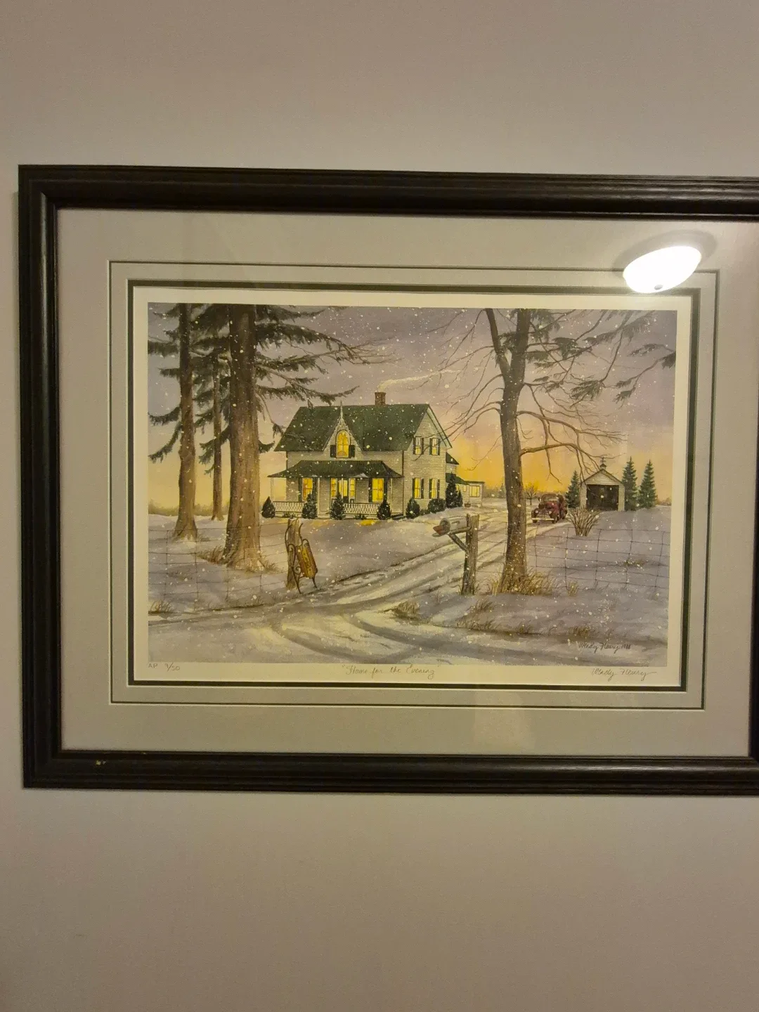 Wendy Fleury artist proof print