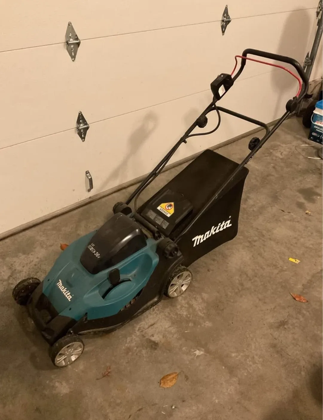 Makita lawnmower and weedeater
