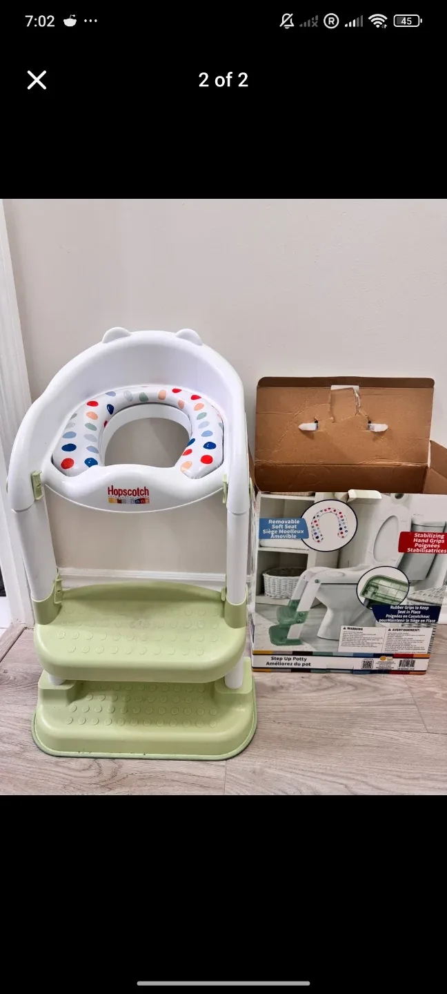Hopscotch Step Up Potty - Like New!