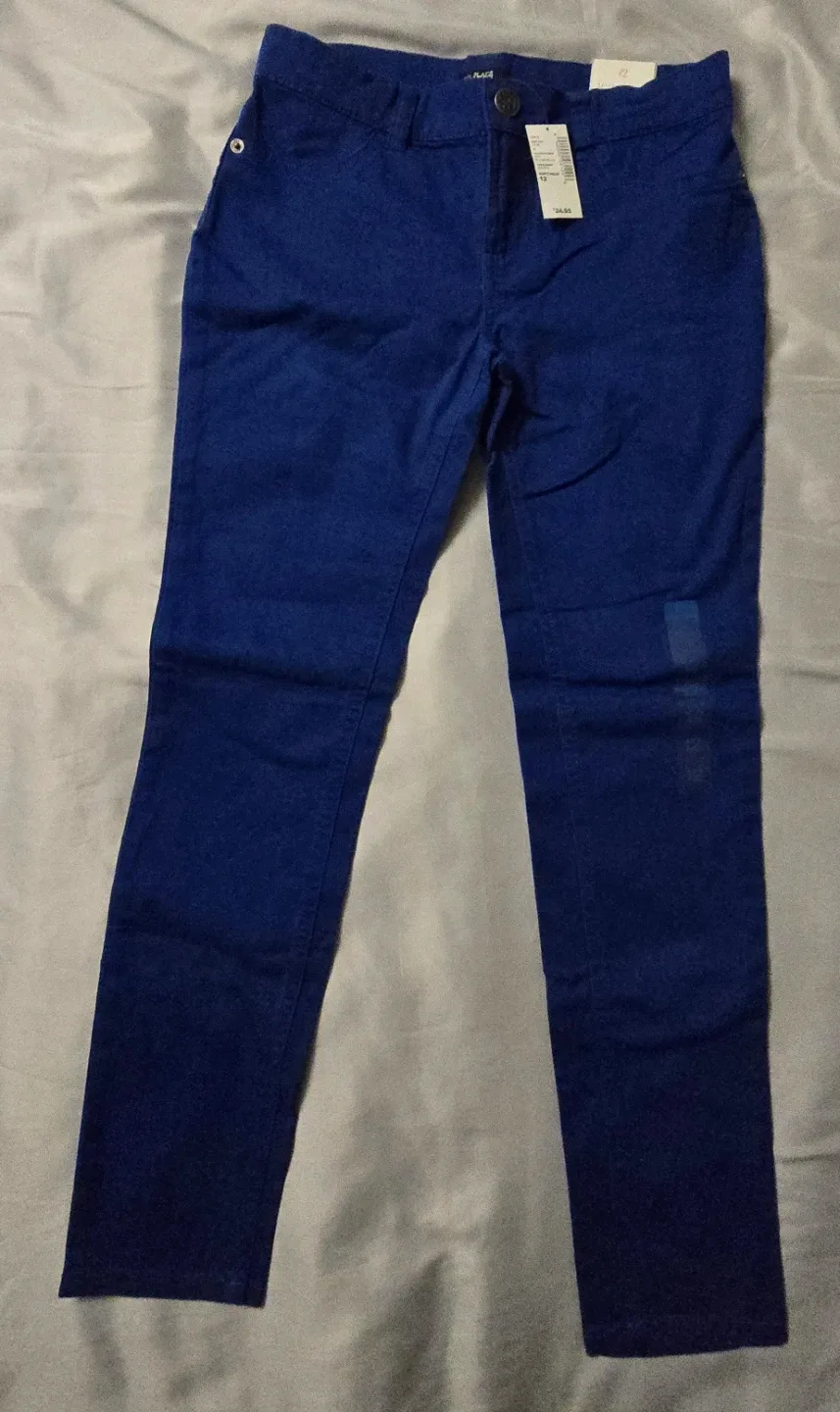 NEW! The Children's Place Blue Jeggings! - Size 12