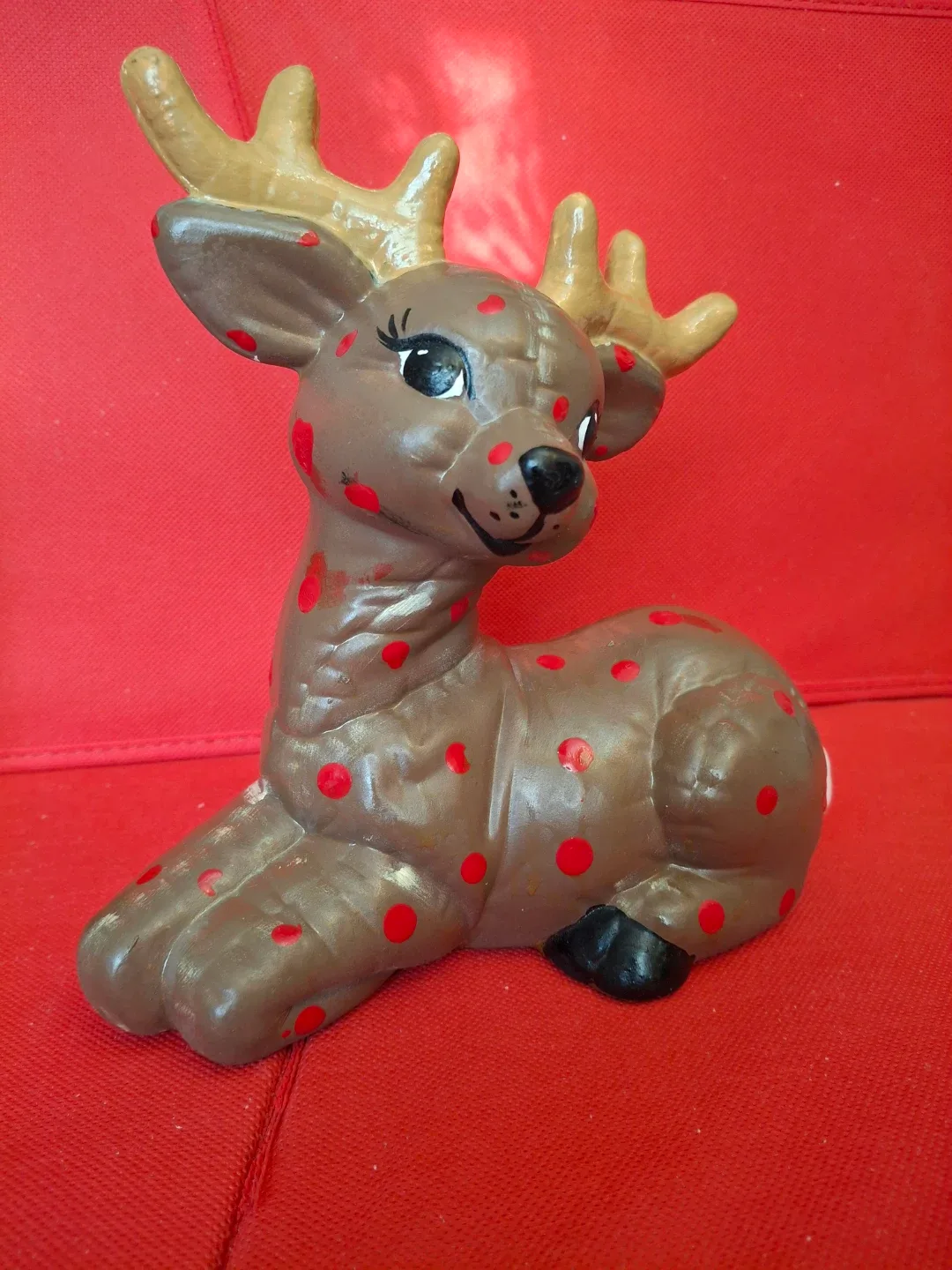 Vintage Ceramic Deer Figurine image indicator(7)