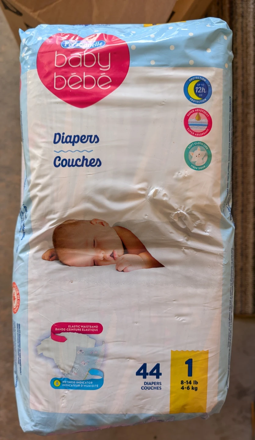 Baby Diapers - Size 1 (44 count) - photo 2