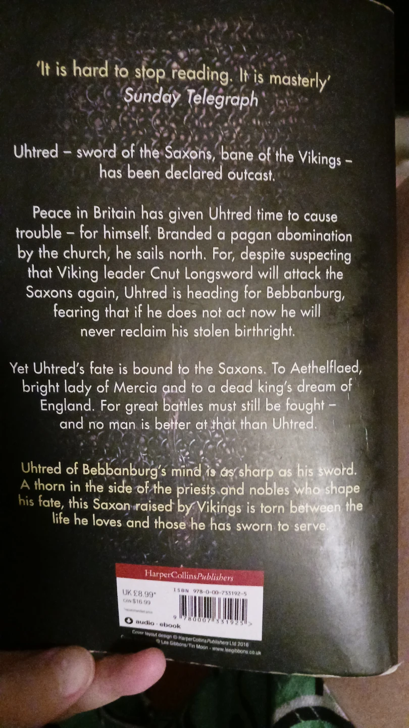 Last Kingdom Series by Bernard Cornwell - photo 2