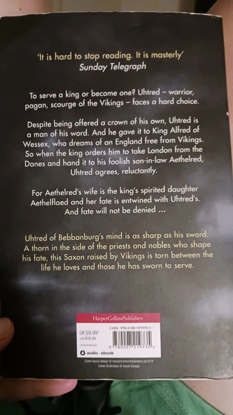 Last Kingdom Series by Bernard Cornwell - photo 5