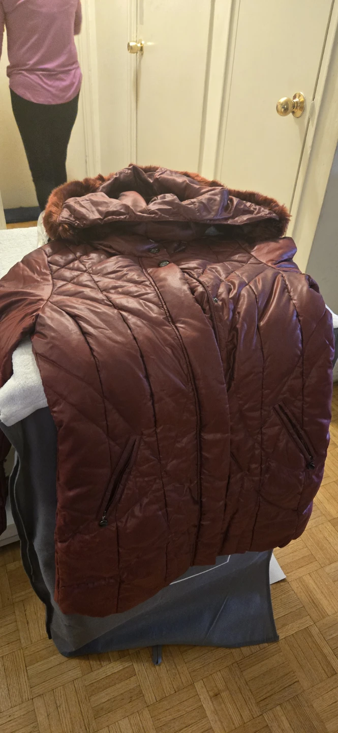 Novelti Burgundy Puffer Jacket - photo 3