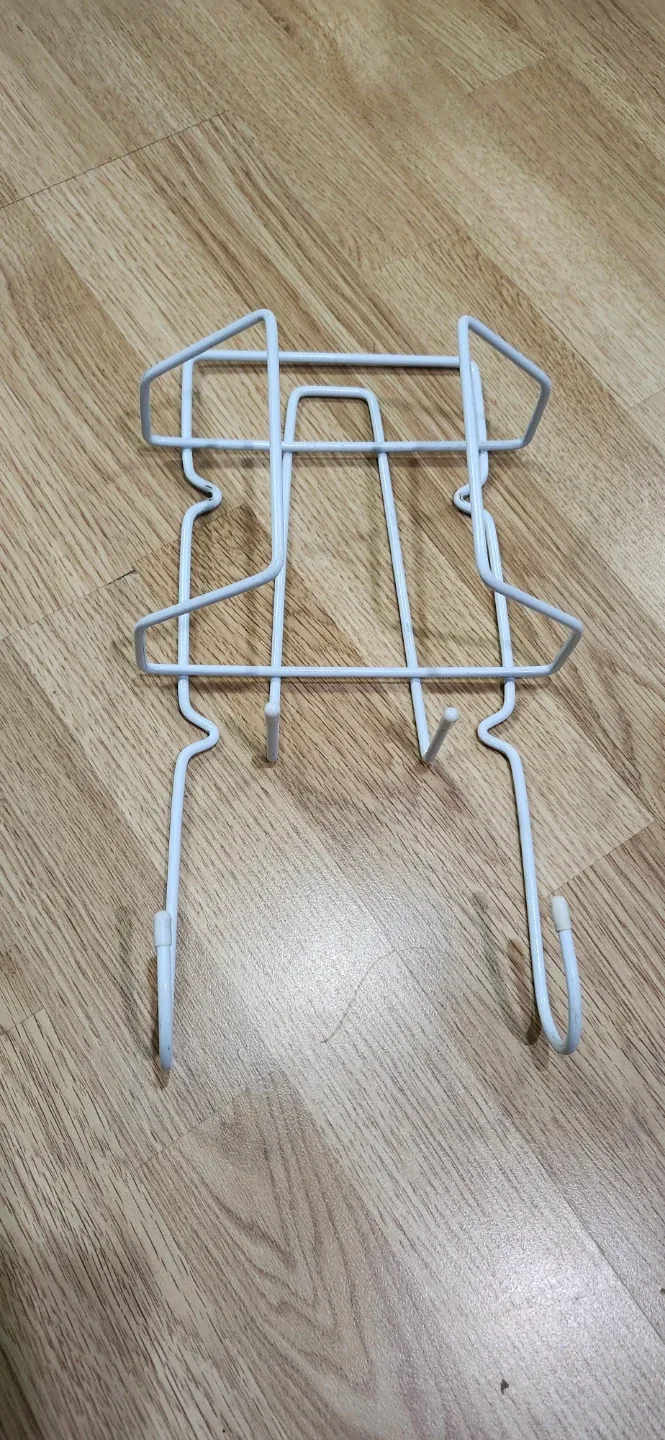 White Over-the-Door Rack