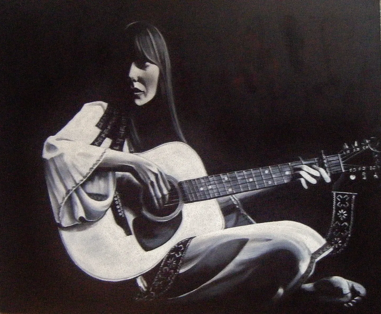 Joni Mitchell Original Painting