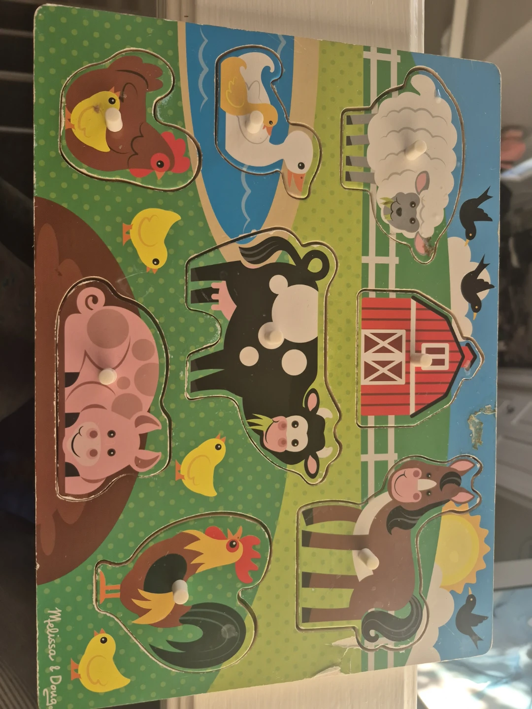 Melissa & Doug Farm Animal Puzzle
