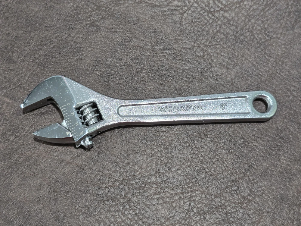 #gifting WORKPRO 6" Adjustable Wrench