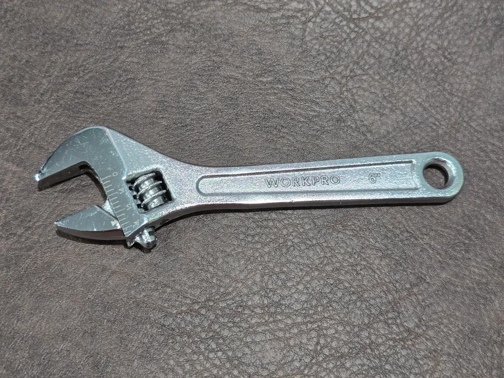 #Cleanout WORKPRO 6" Adjustable Wrench