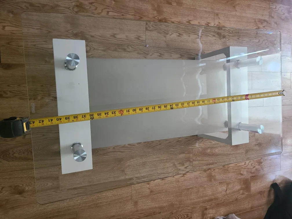 Modern Glass Top Coffee Table