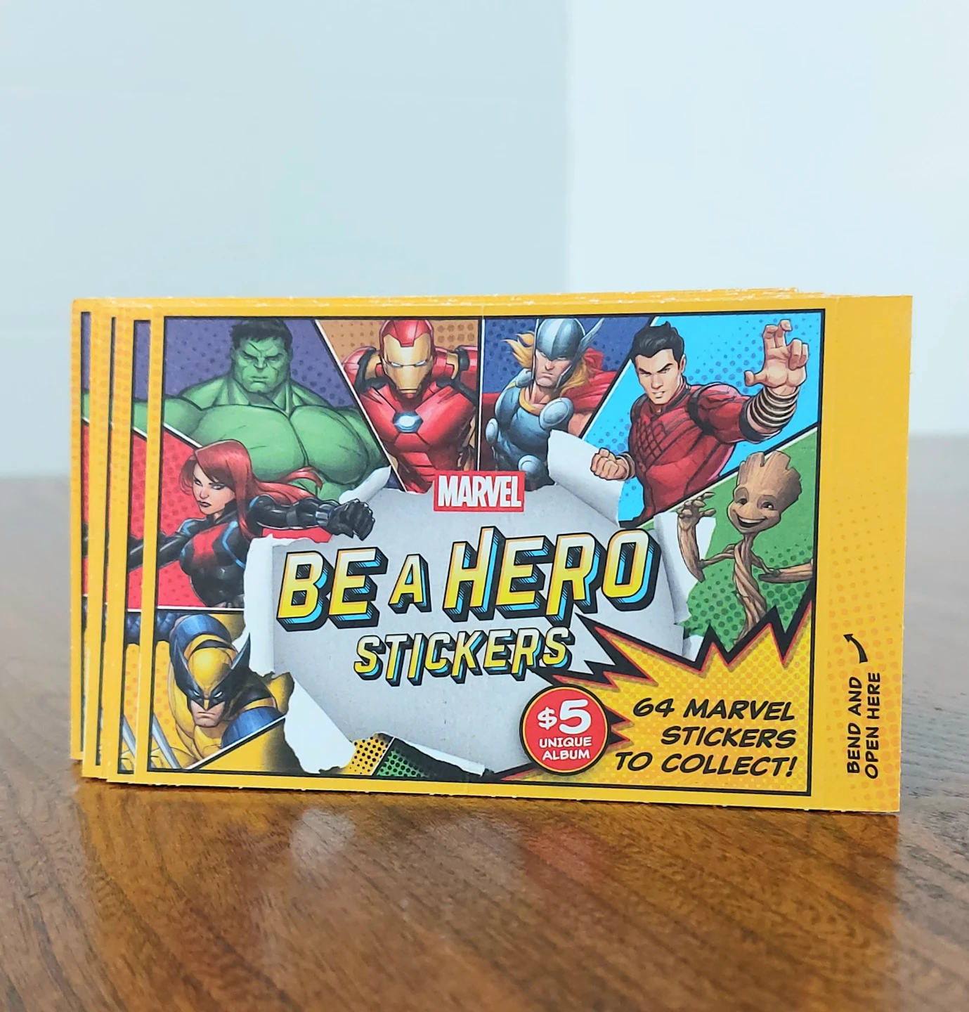 Marvel stickers brand new unopened #gifting