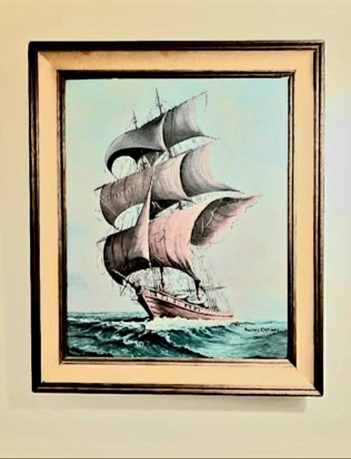 Spanish Caravel Sailing Ship