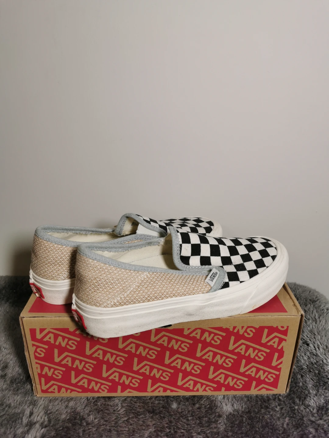 Brand new Vans Classic Slip-On Checkerboard Shoes - Women's 5.5 - photo 5