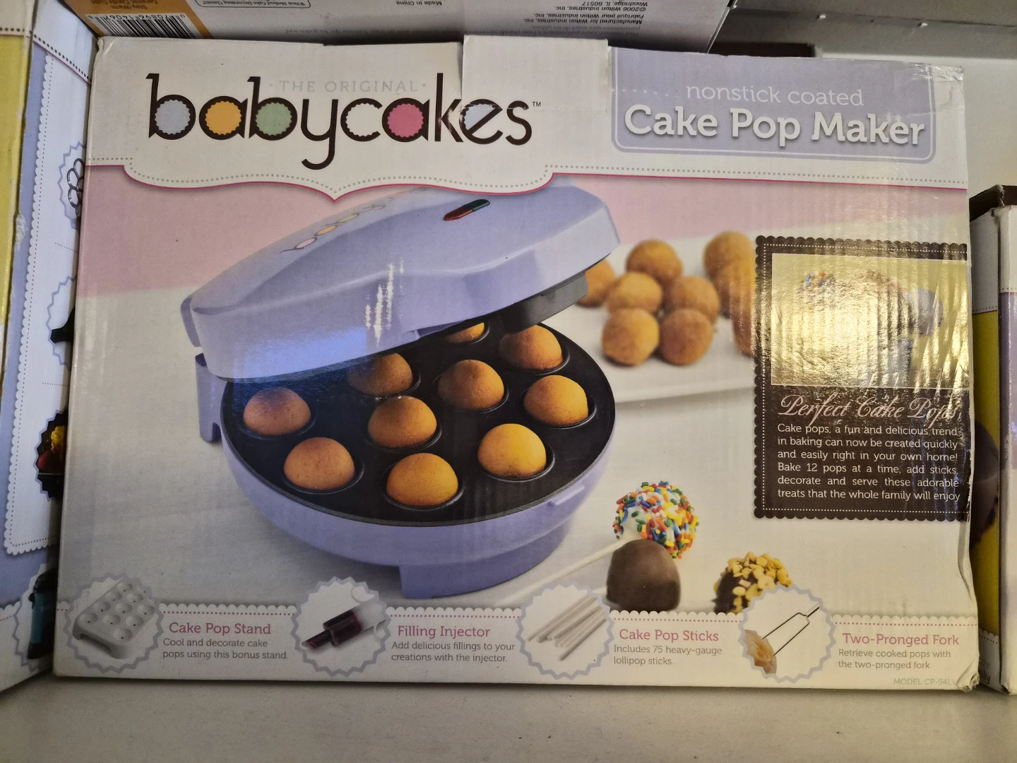 Babycakes Cake Pop Maker - Like New!