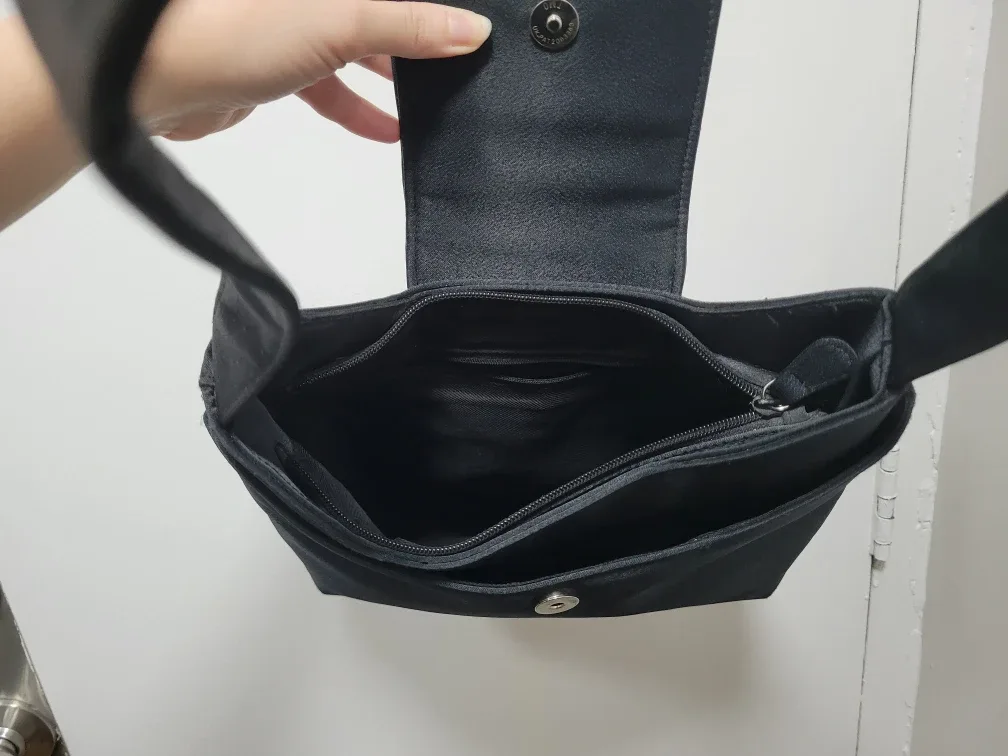 Adolfo Black Shoulder Bag image indicator(6)