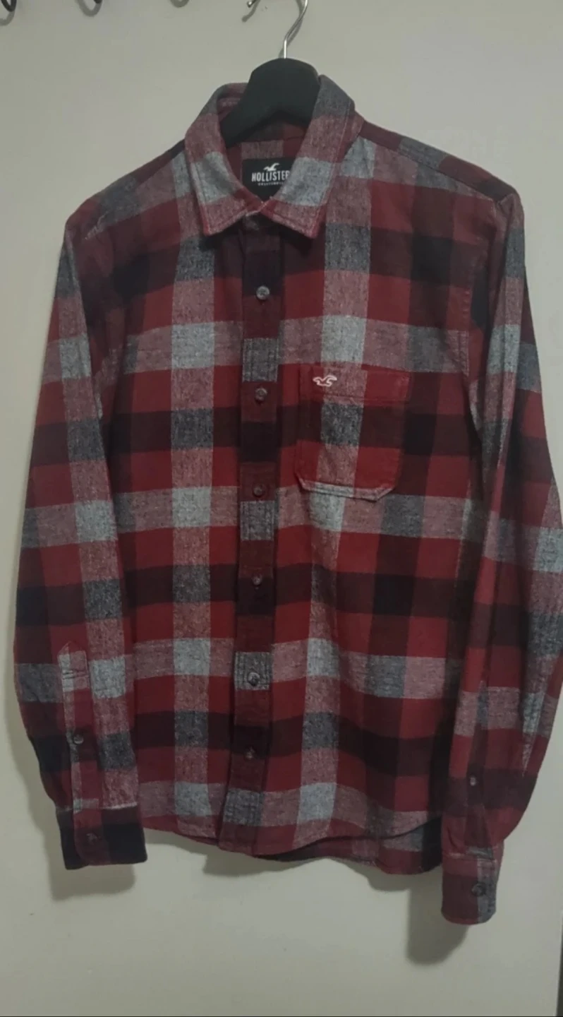 (NEW) Hollister Flannel Shirt - Size Small - photo 4