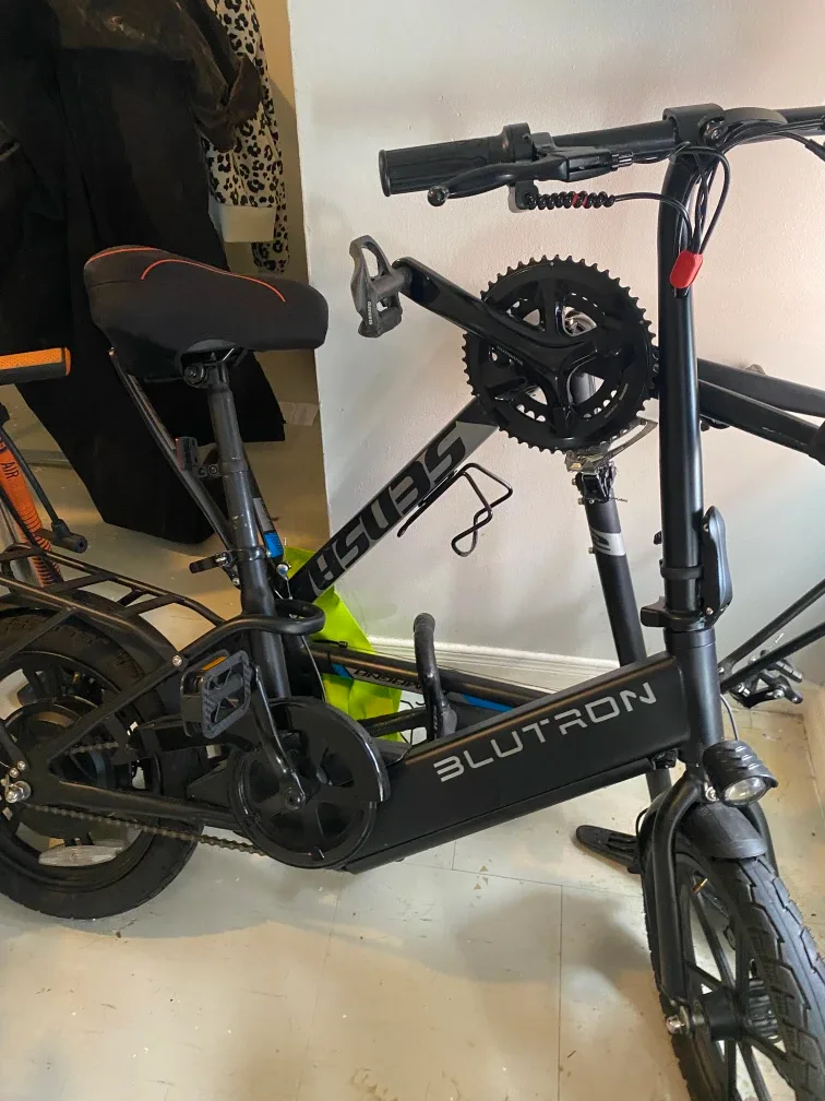Blutron Folding Electric Bike
