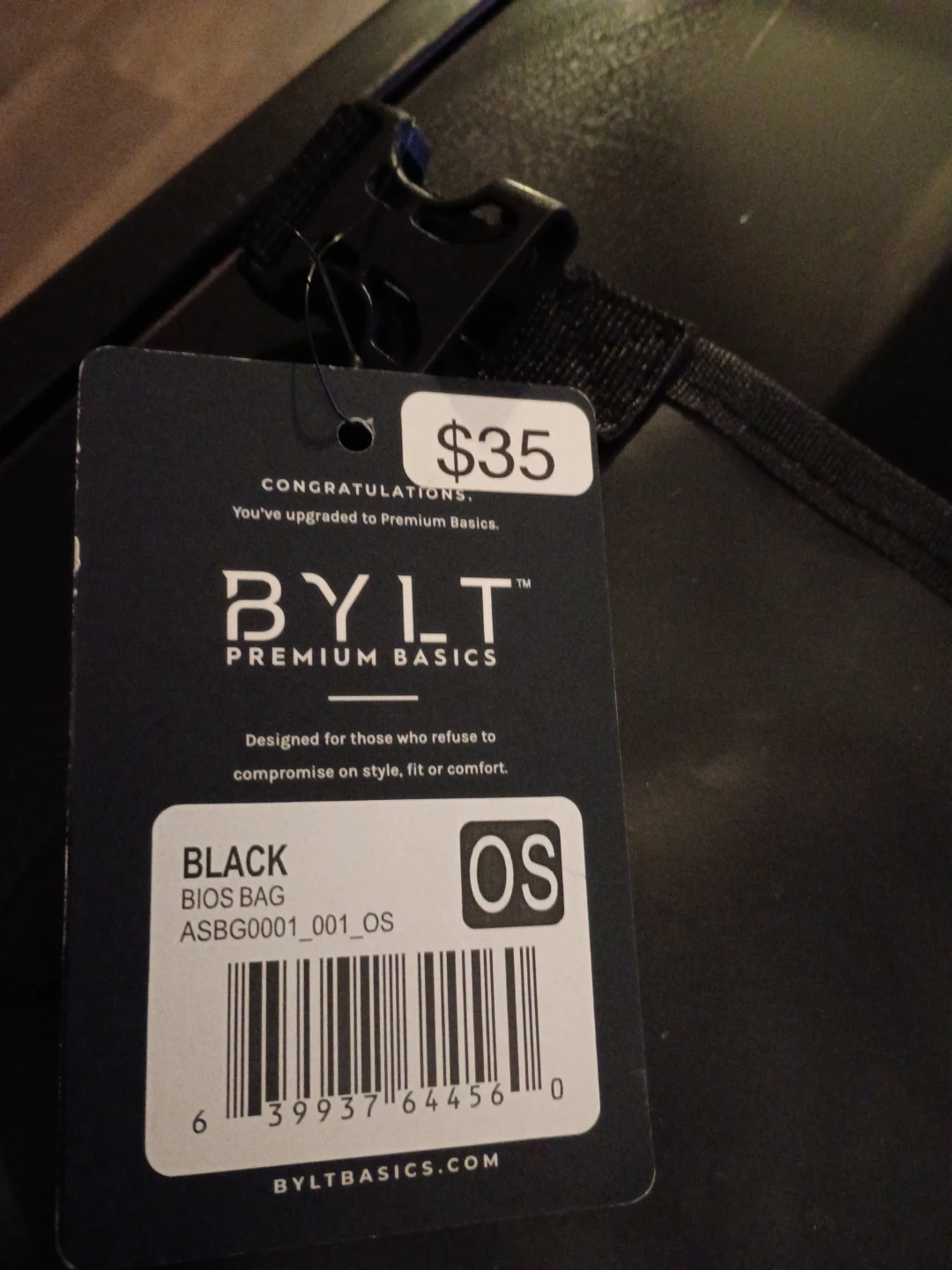 BYLT Premium Basics Black Bios Bag OS - photo 2