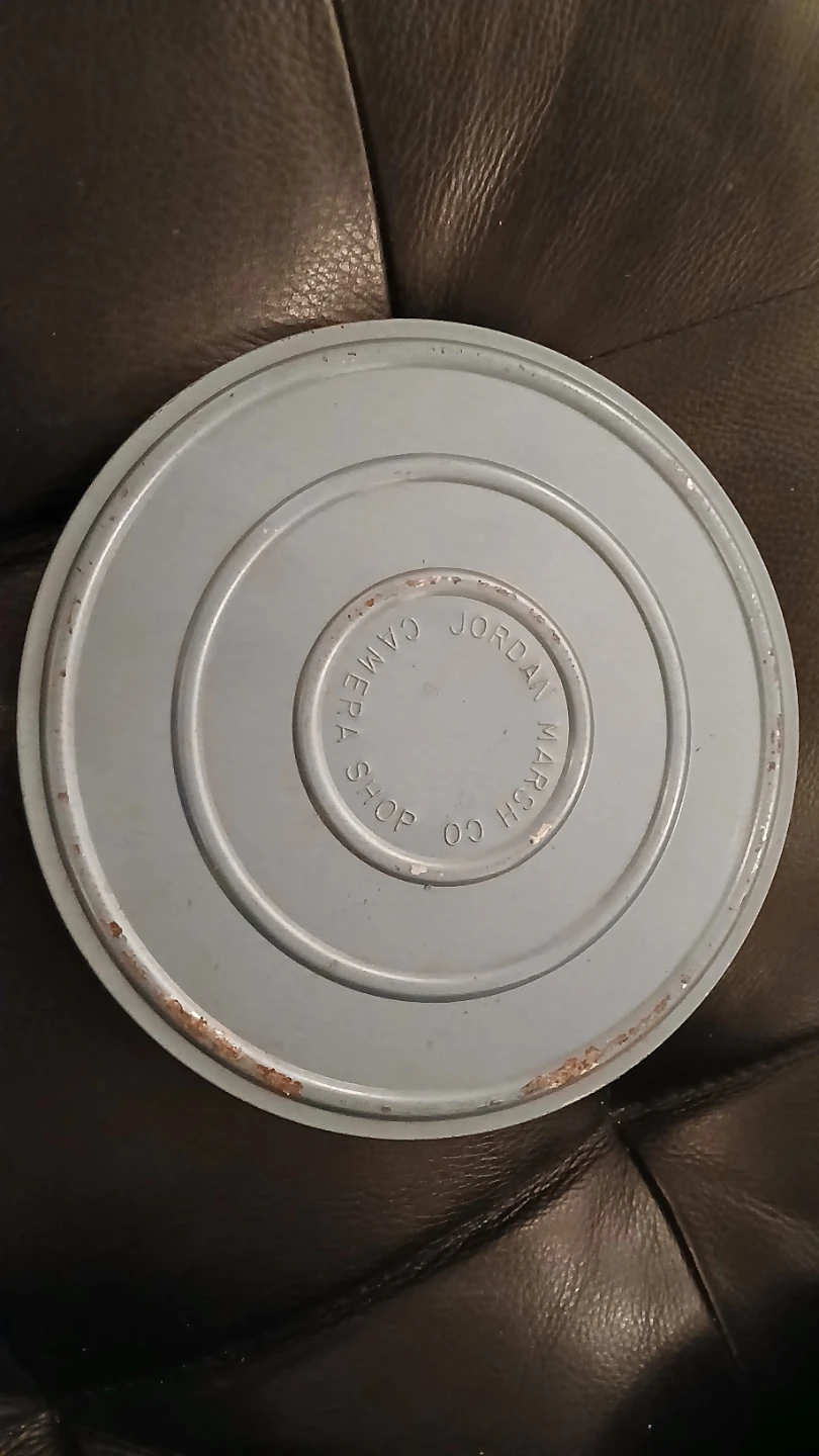 Vintage Metal Film Reels and Original Metal Cases - photo 5