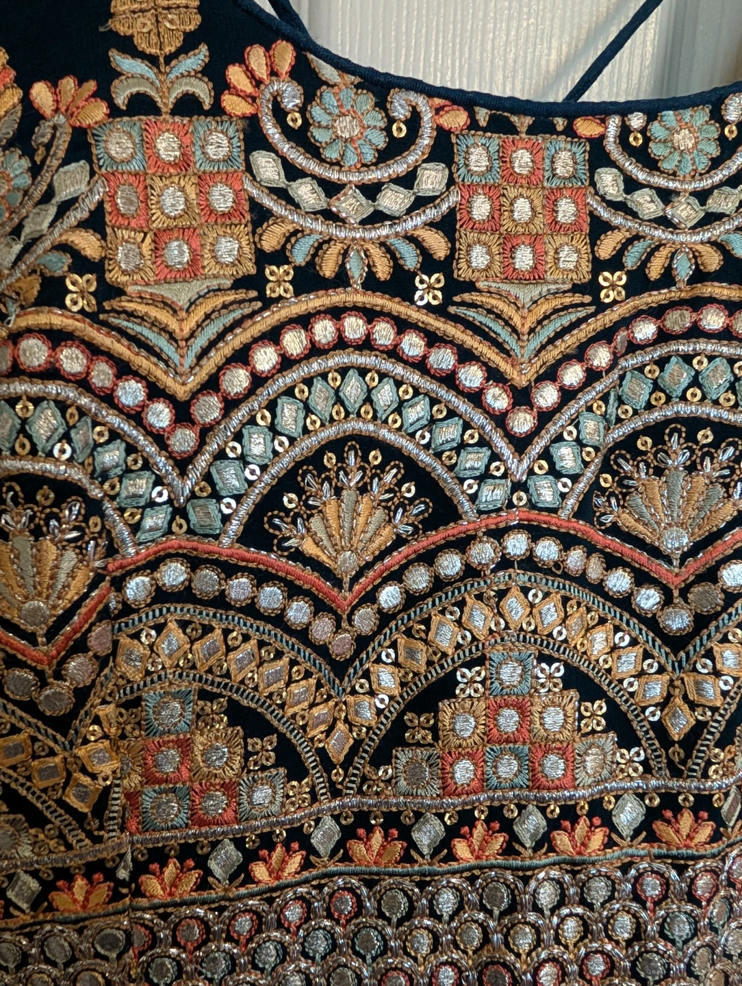 Embroidered Anarkali Dress - photo 2