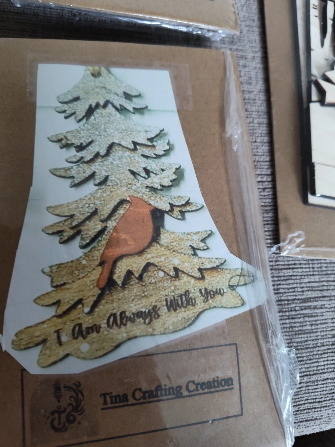 Wooden laser Cutouts/, Ornaments - photo 3