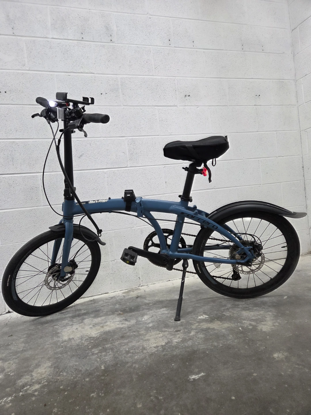 Carrera Intercity Disc 9-Speed Folding Bike (Good Condition)