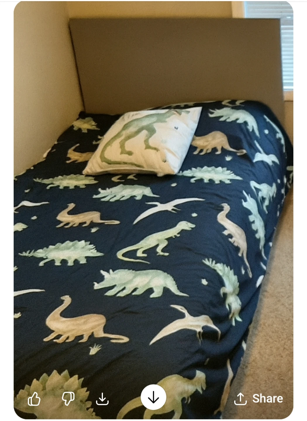 Just for today \Ikea twin bed frame without the mattress