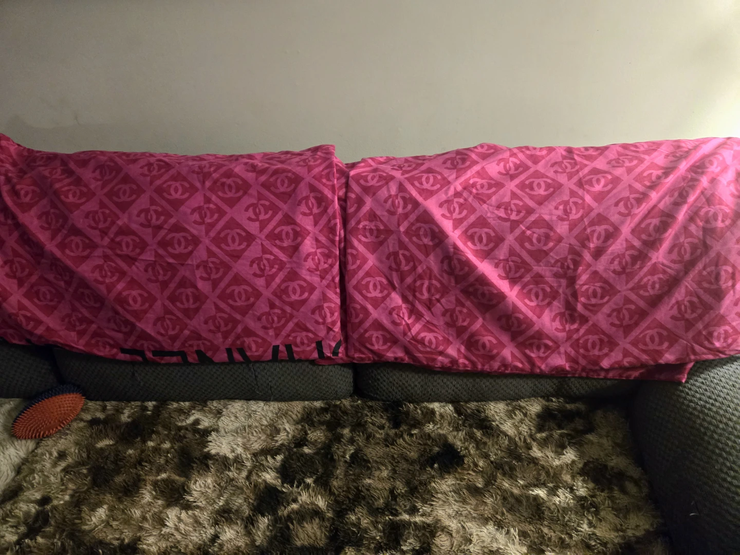 2 Coco Chanel pillow cases