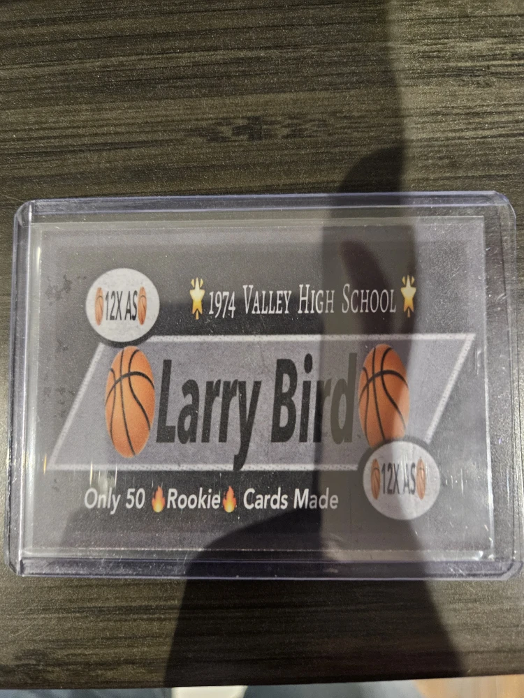 Larry Bird Prizm & Hoops Trading Cards - photo 3