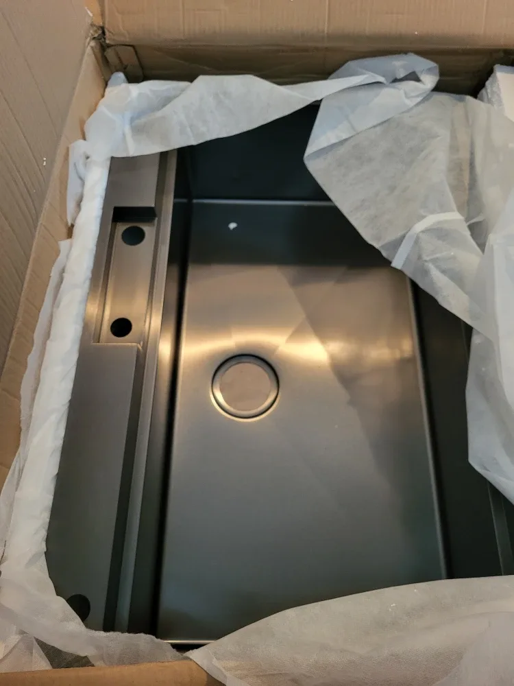 New Handcrafted Kitchen Sink - Davivy DS-1525-BK Black