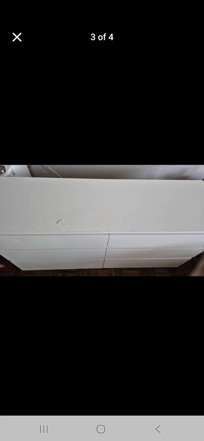 White IKEA Hemnes 6-Drawer Dresser - photo 2